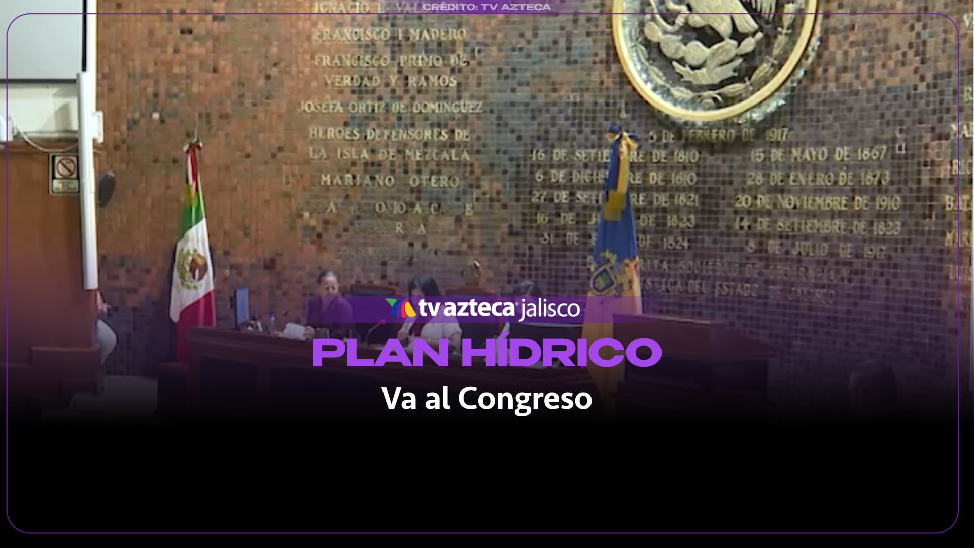 Congreso de Jalisco se prepara para recibir propuesta clave sobre infraestructura hídrica y acueducto