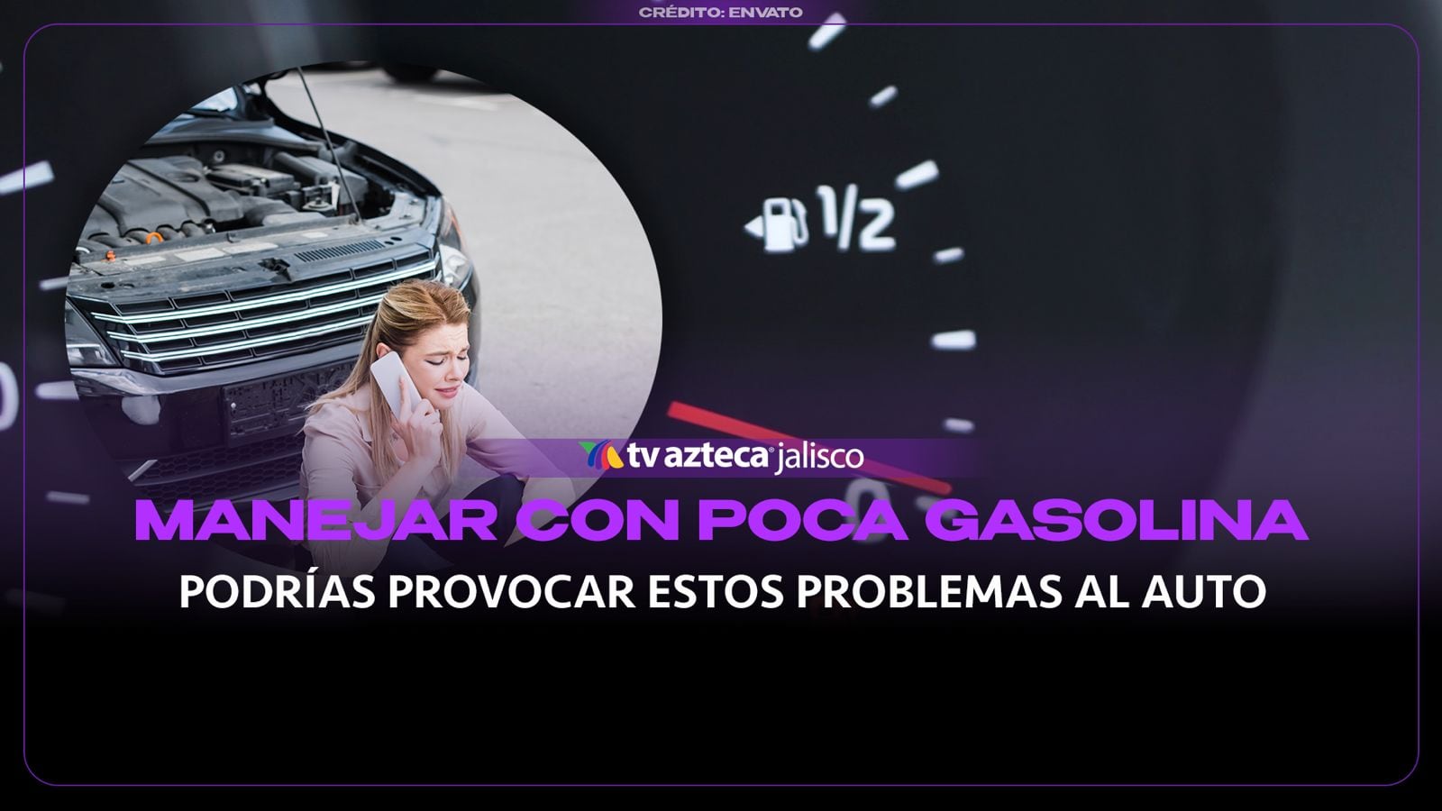 ¿Qué pasa si manejas con poca gasolina? Esto puede ocurrir
