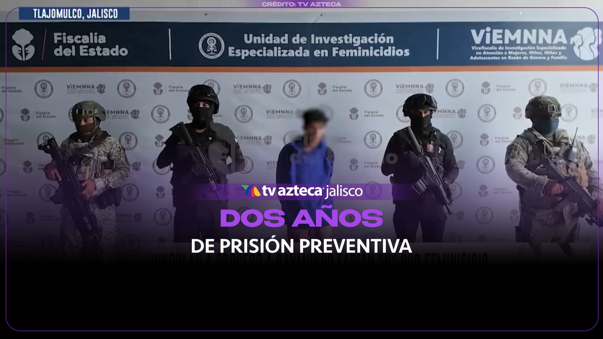 A proceso con prisión preventiva sujeto acusado de asesinar a golpes con concreto a mujer en Tlajomulco