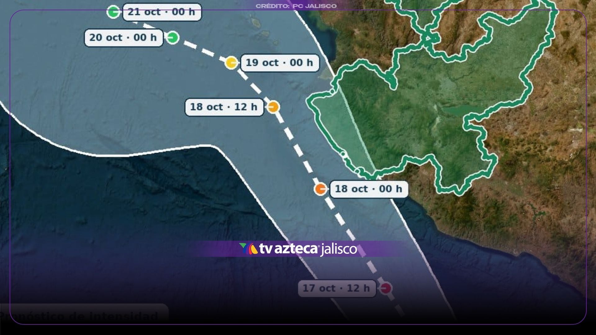 ¡Trudy se convierte en un monstruo! Se fortalece a huracán categoría 3 mientras avanza por el océano Pacífico