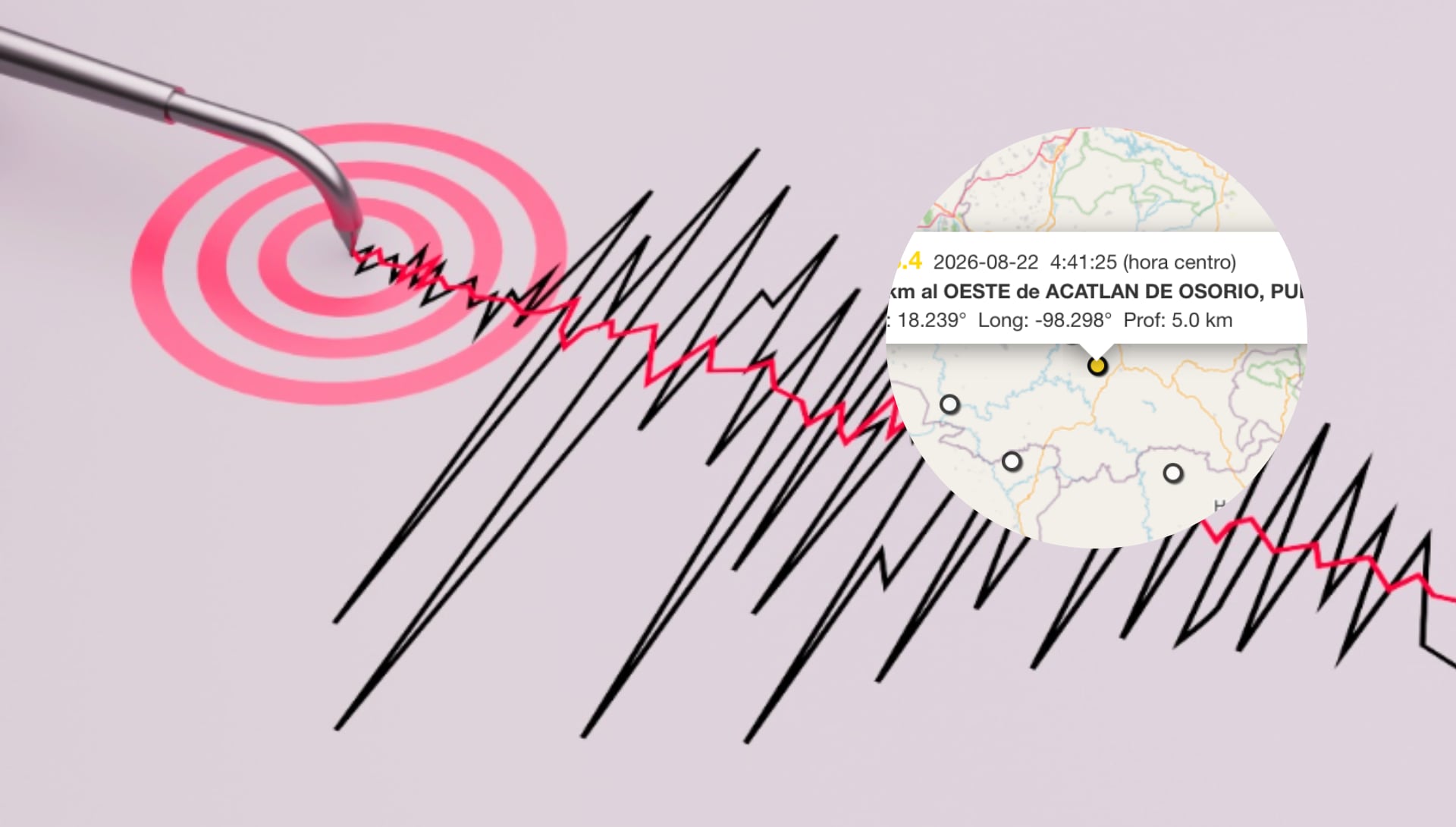 sismo en Puebla hoy