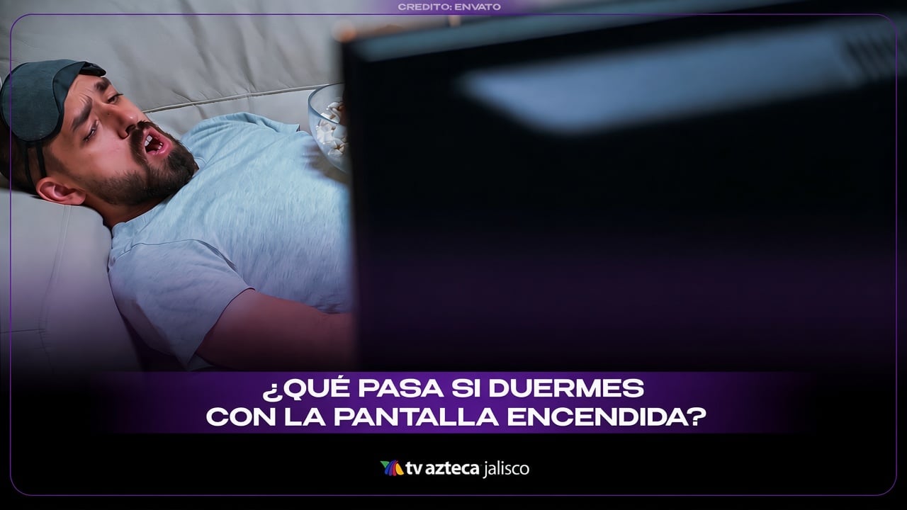 Qué pasa cuando duermes con la pantalla encendida