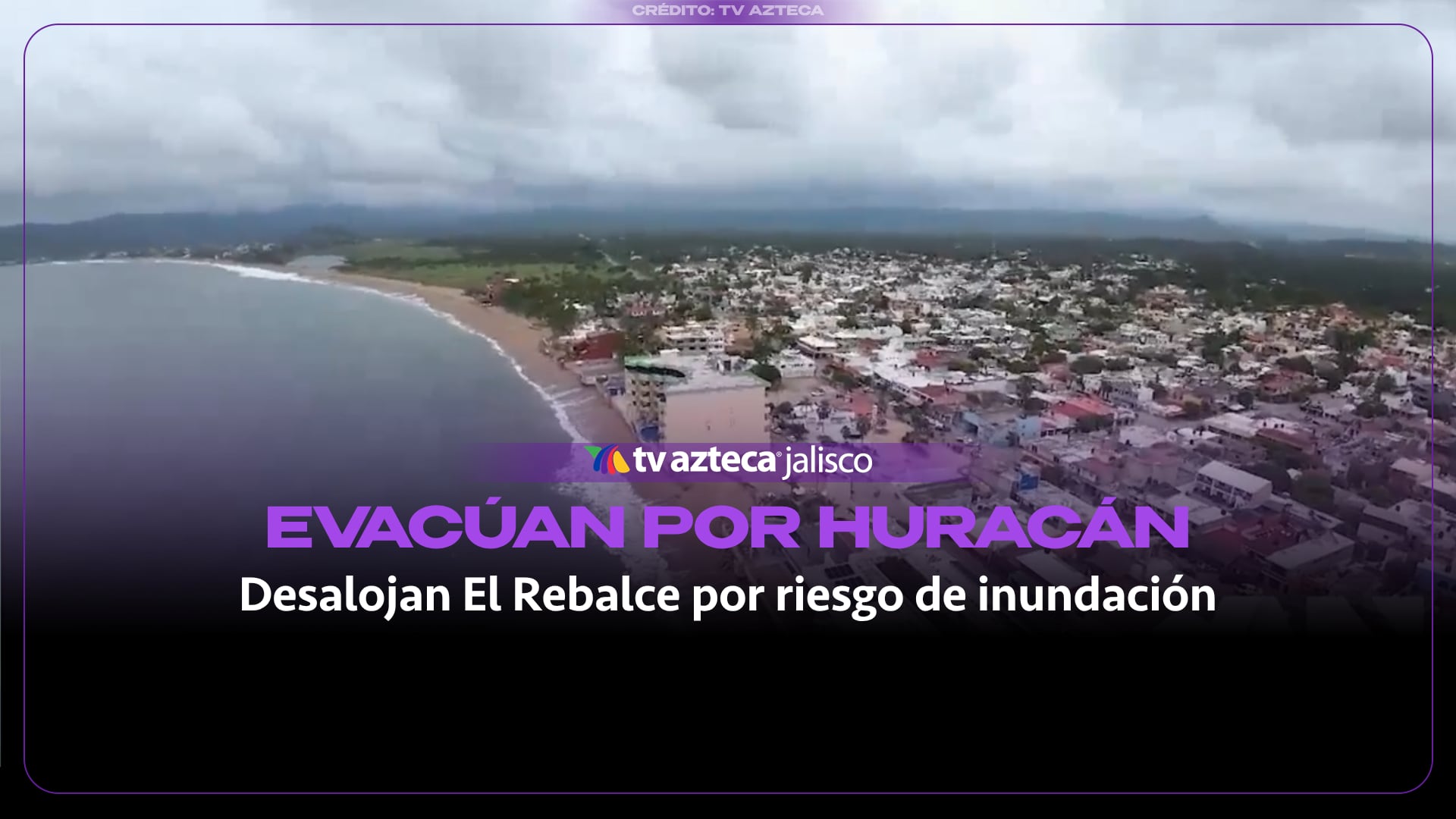 Evacúan la comunidad de El Rebalce en Cihuatlán ante la amenaza del huracán ‘Simon’