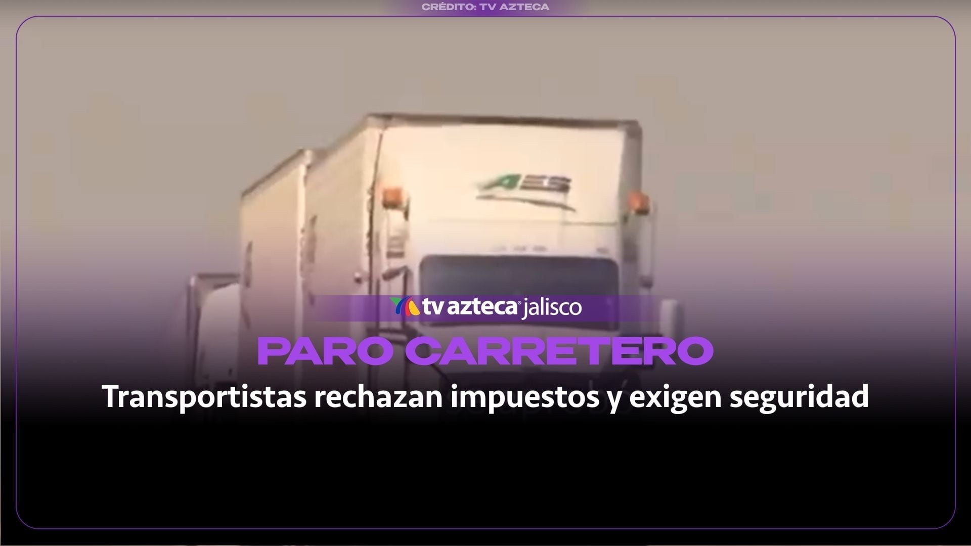 Transportistas anuncian paro nacional este lunes por inseguridad e impuestos
