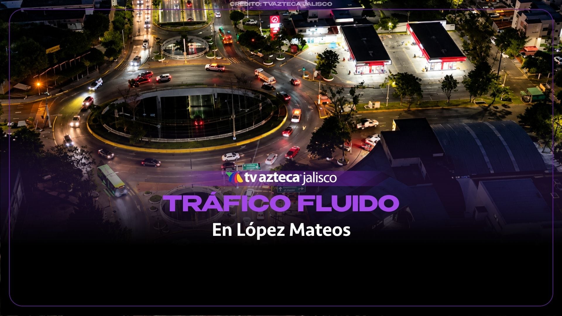 Tráfico en Guadalajara: López Mateos y avenida Patria presentan circulación fluida