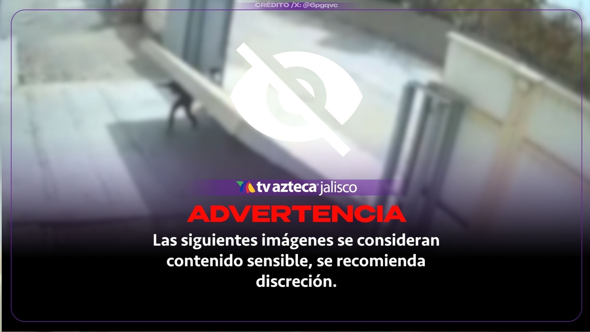IMÁGENES FUERTES | Hombre intenta cerrar enorme portón y muere aplastado de forma brutal