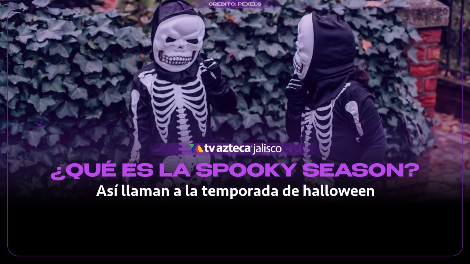 ¿Spooky Season? Así llaman ahora a la temporada de Halloween