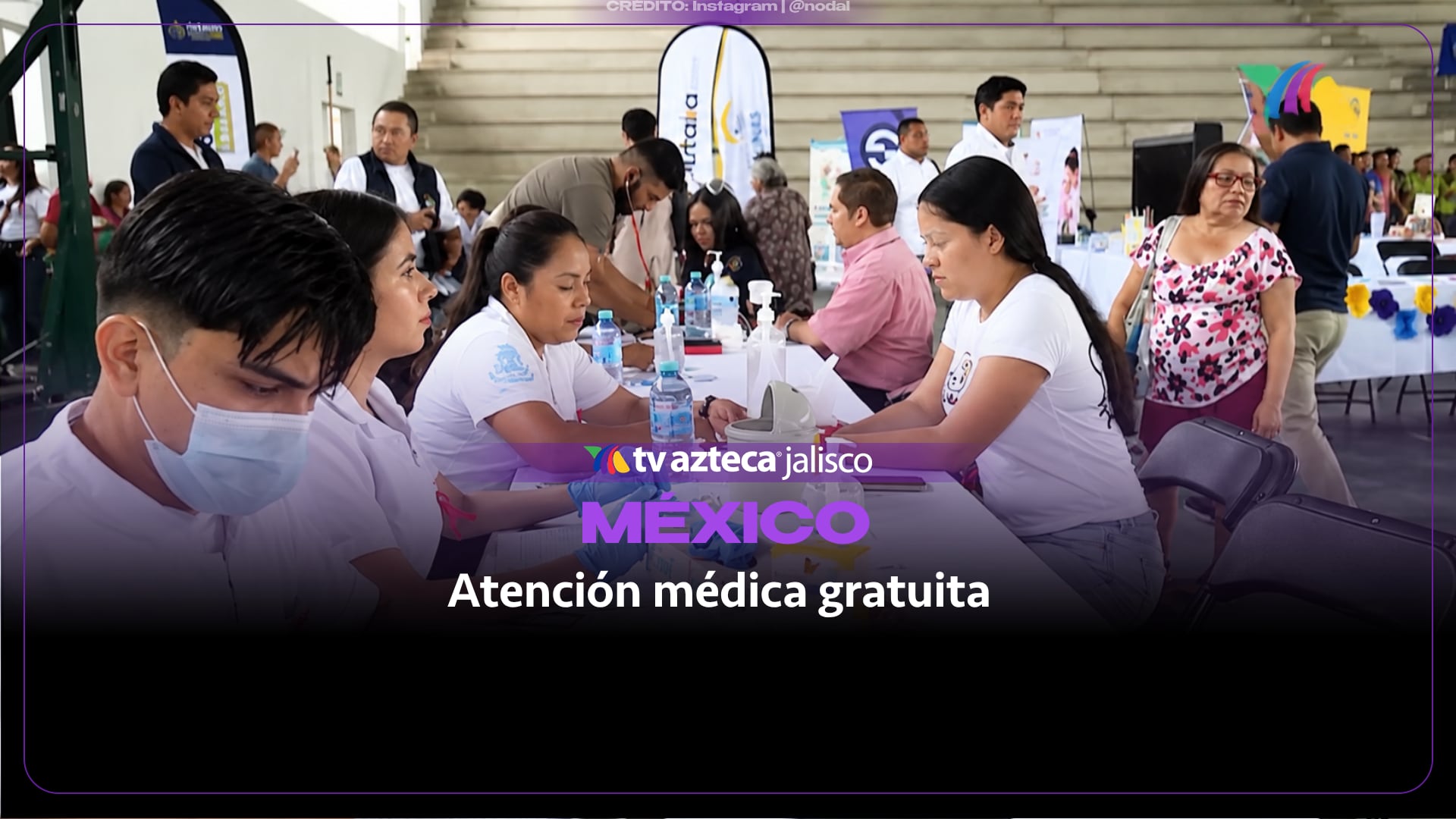 Grupo Salinas acerca servicios médicos gratuitos a familias mexicanas