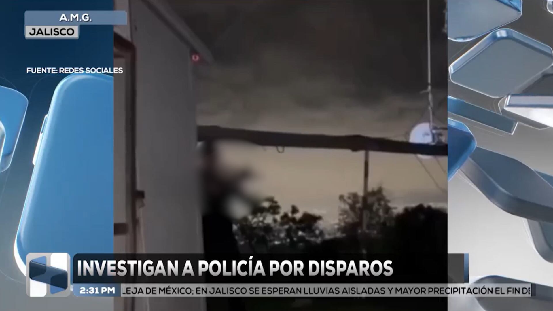 Investigan a policía estatal que disparó al aire
