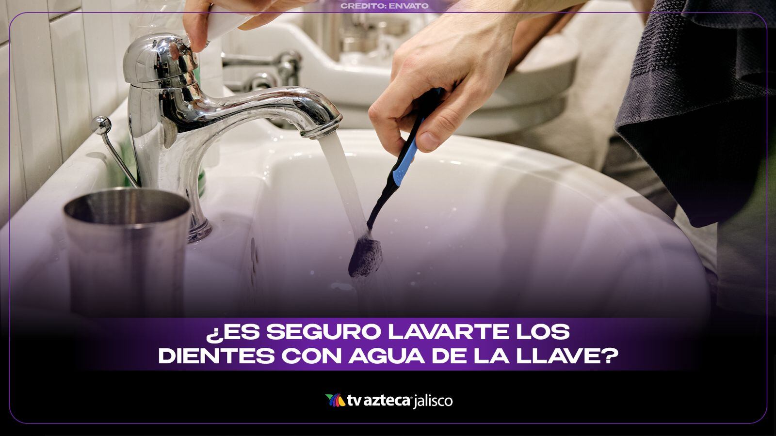 ¿Es seguro lavarte los dientes con agua de la llave? Esto debes saber 