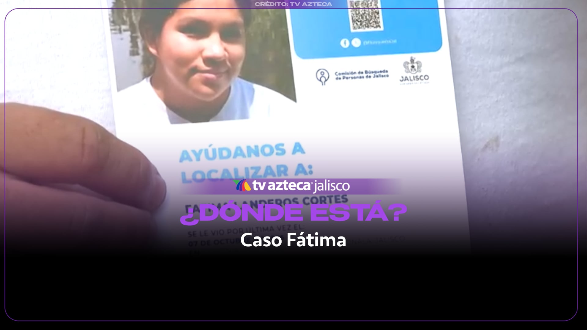 Incertidumbre en Tonalá: Buscan a Fátima, menor de 15 años desaparecida tras abordar un vehículo