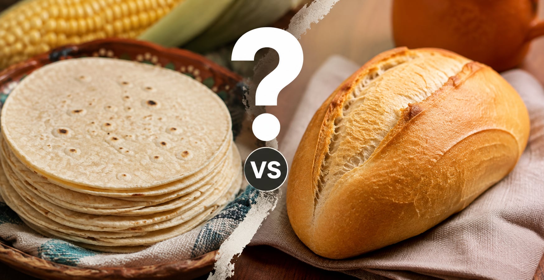 ¿Qué engorda más: el bolillo o la tortilla de maíz?