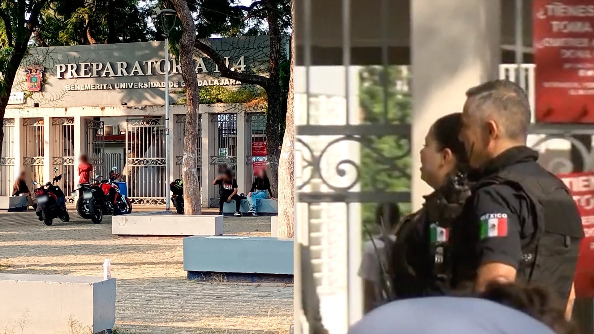 Presunta amenaza de agresión armada hacia estudiantes en Preparatoria 4 de la UdeG provoca refuerzo de seguridad