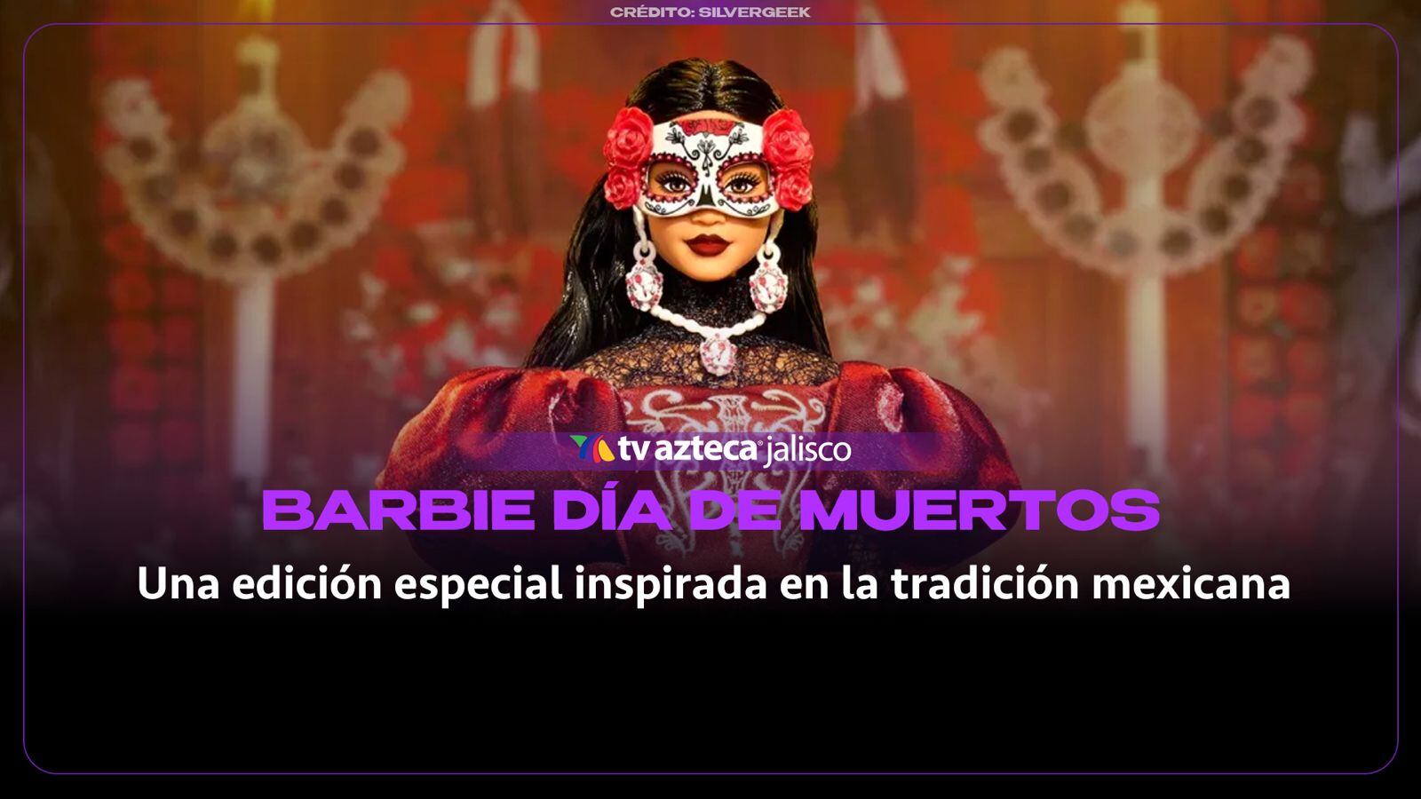 ¡Se viste de Catrina! Así es la nueva muñeca de Día de Muertos que ya conquista a los coleccionistas