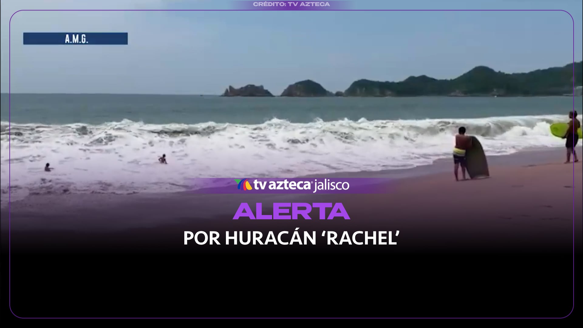 Huracán ‘Rachel’ bordea costas de Jalisco y provocará lluvias en el Área Metropolitana de Guadalajara