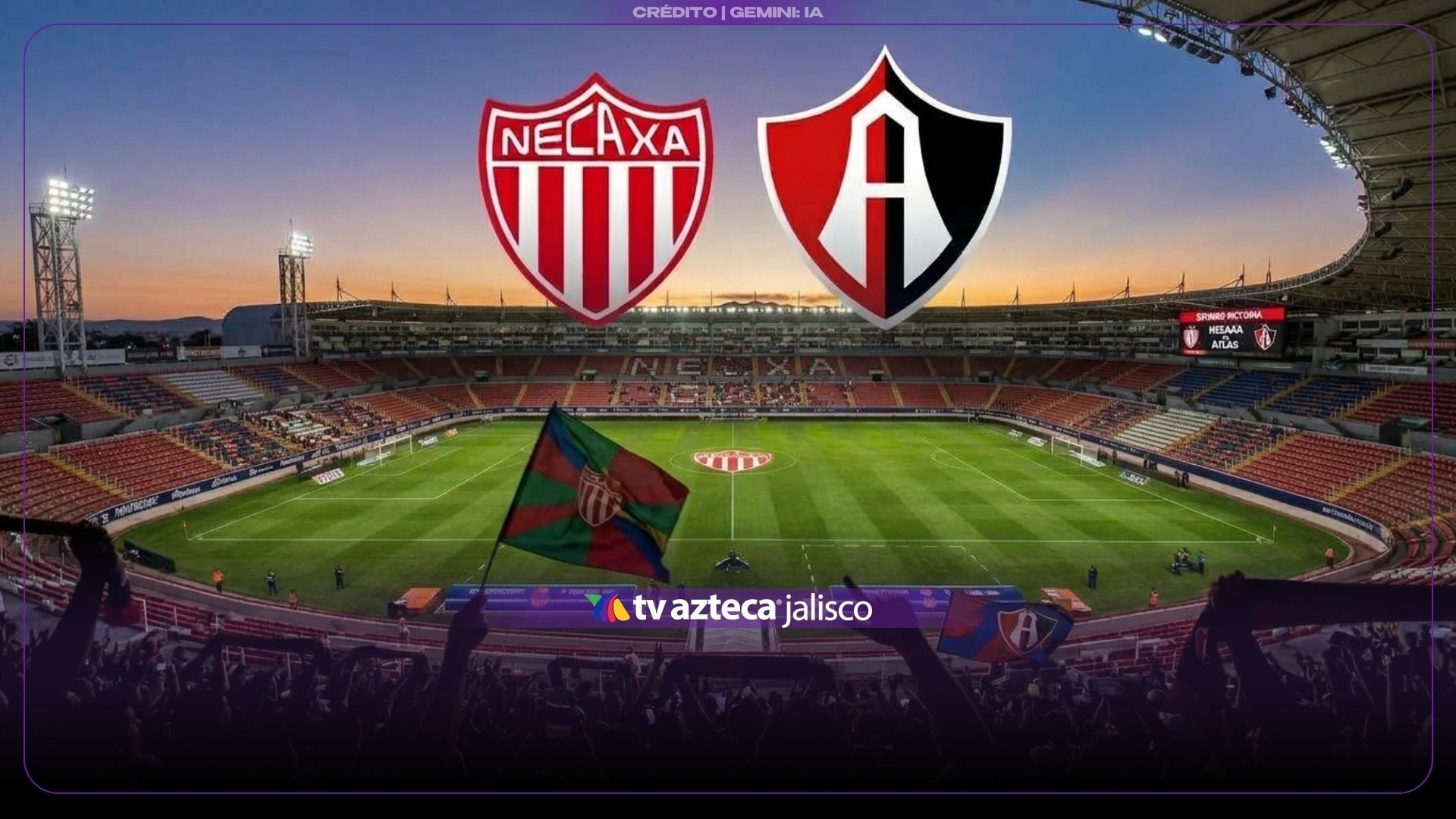 HORA EXACTA para ver el Necaxa vs Atlas de la Jornada 12 de la Liga MX