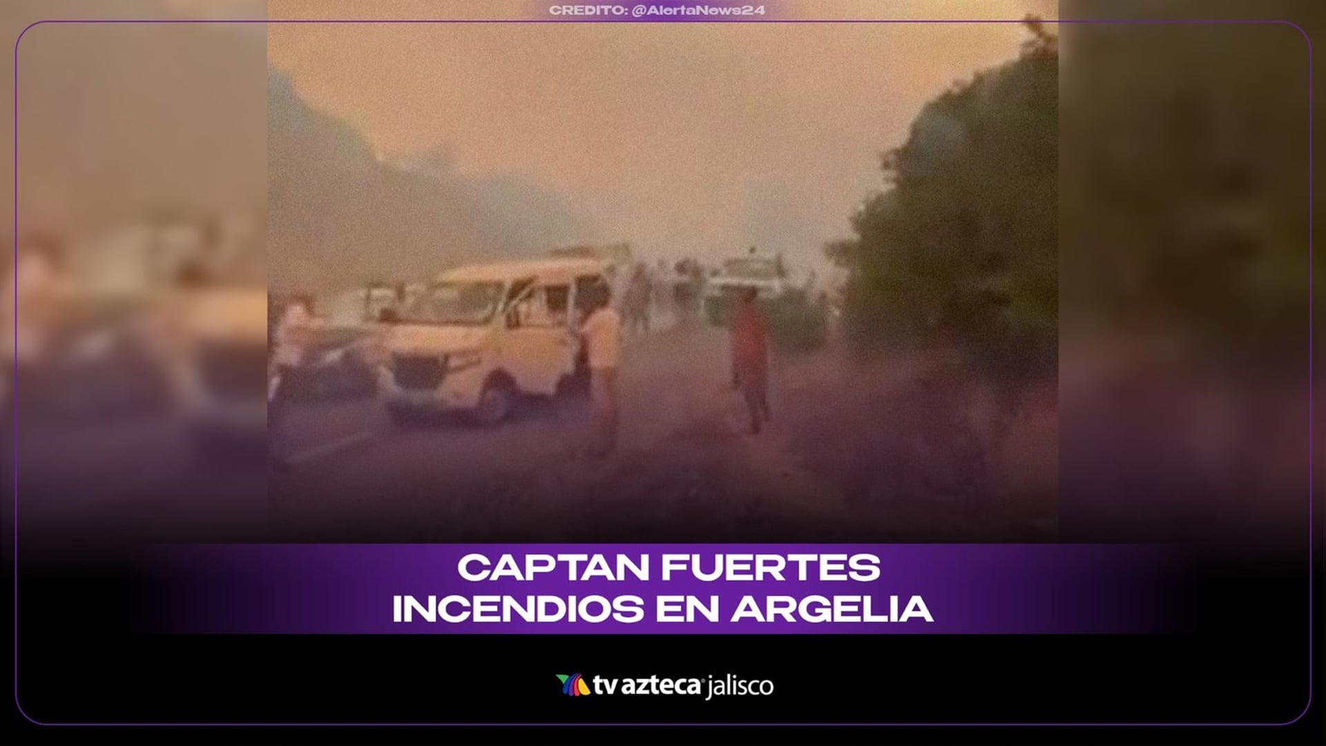 Argelia en llamas: reportan 154 incendios forestales en plena ola de calor con saldo mortal 