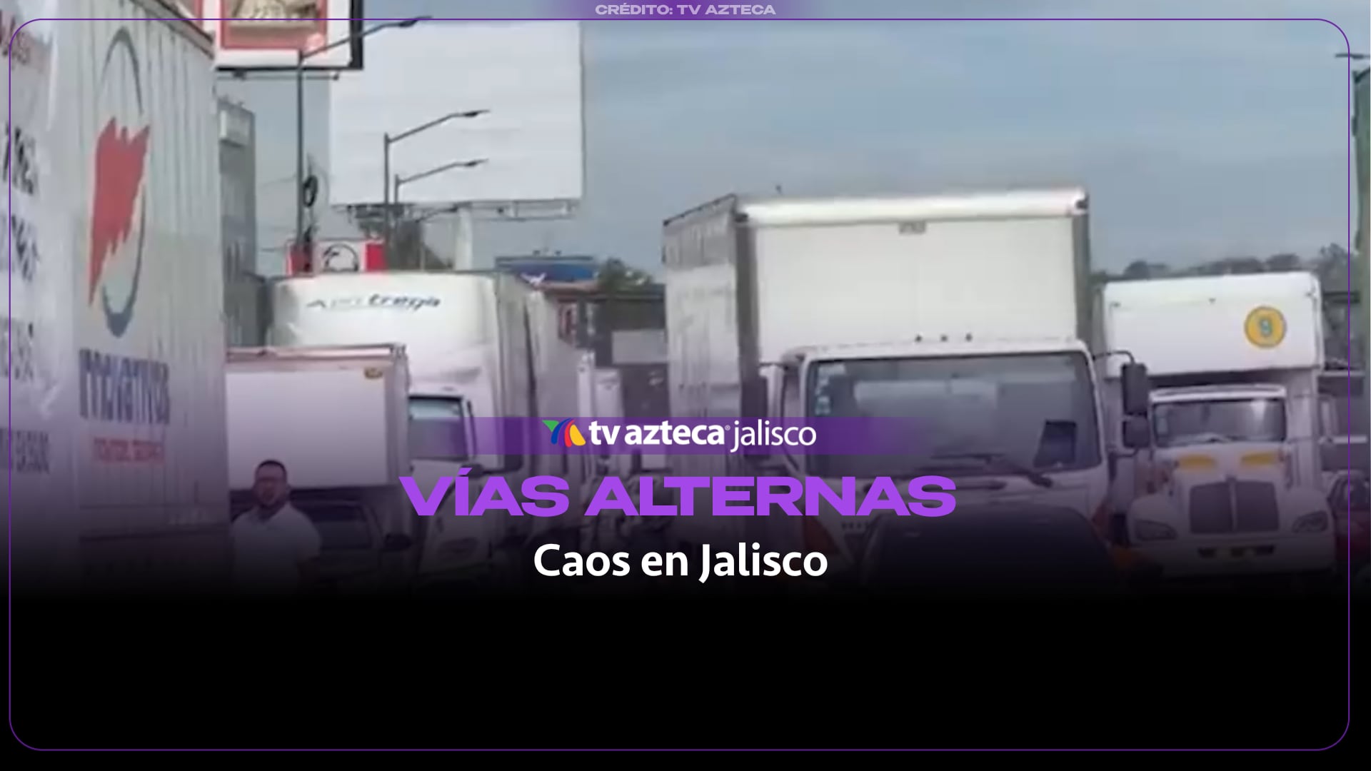 Caos vial en Guadalajara: Transportistas exigen seguridad en carreteras federales.