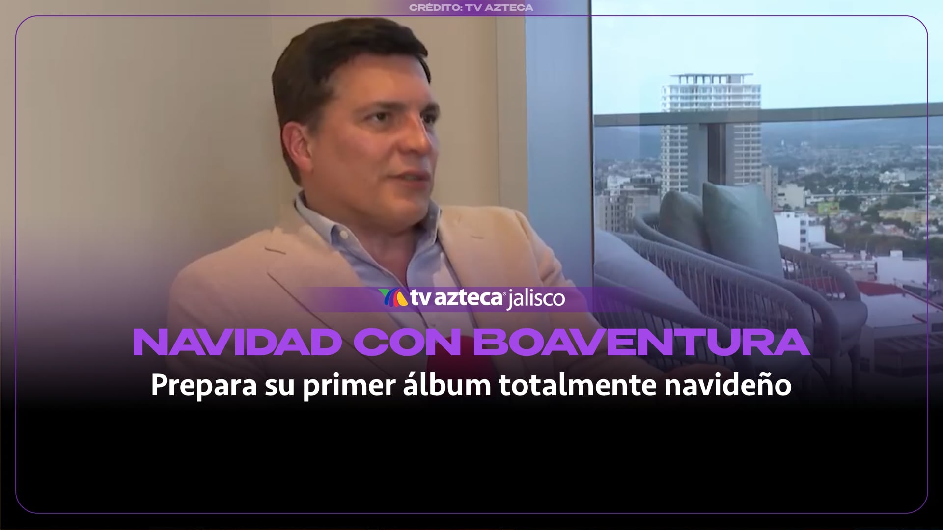 Daniel Boaventura adelanta la Navidad en México con su primer álbum navideño