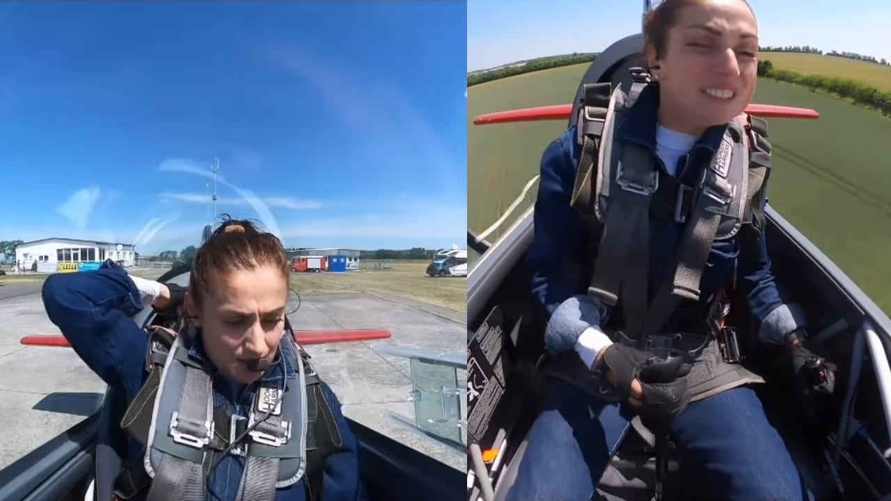 Video: ¡Pánico! Aterrizaje de emergencia dejó a una piloto sin vista por 28 horas