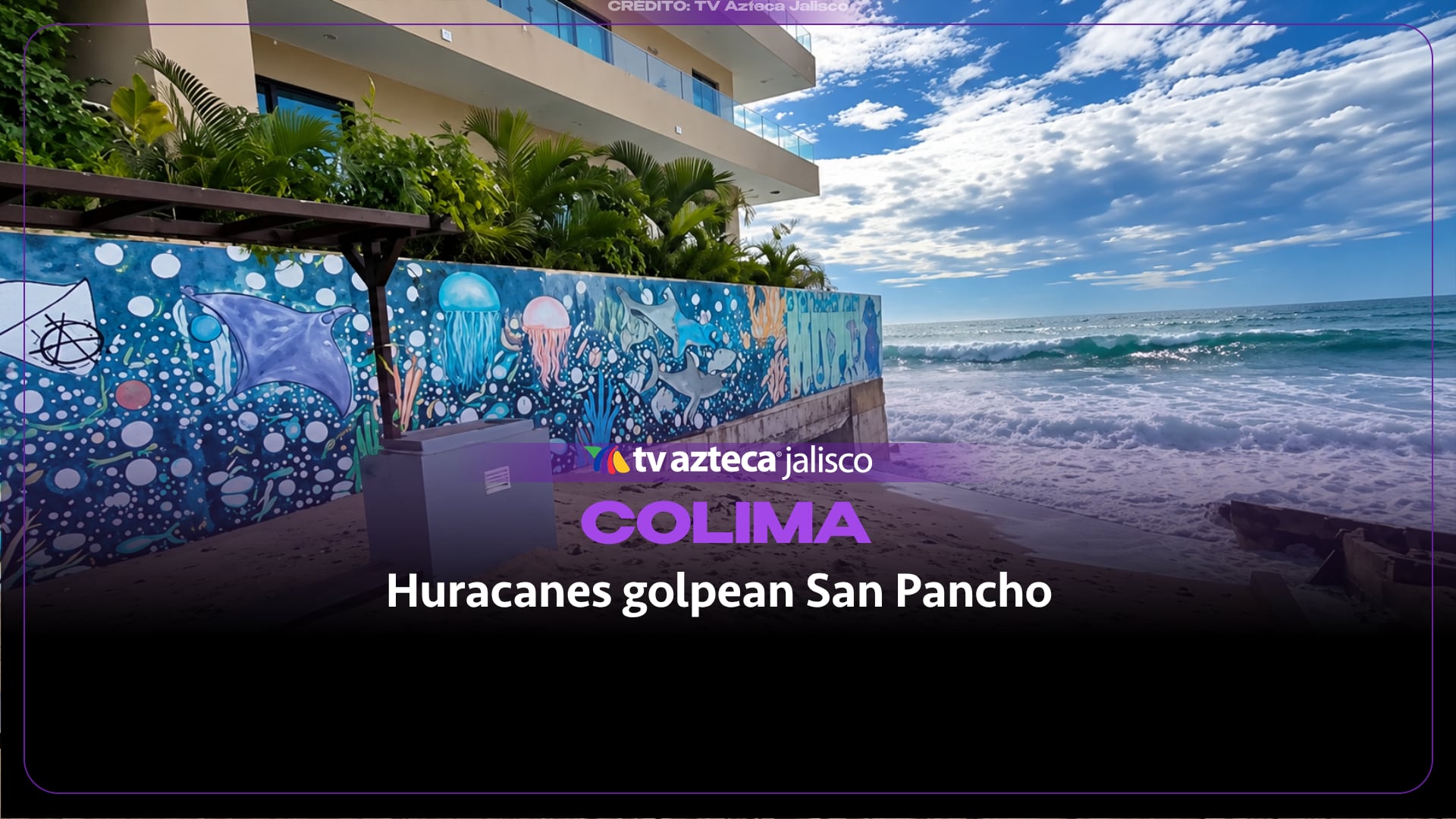 Huracanes golpean San Pancho y comerciantes esperan recuperar el turismo