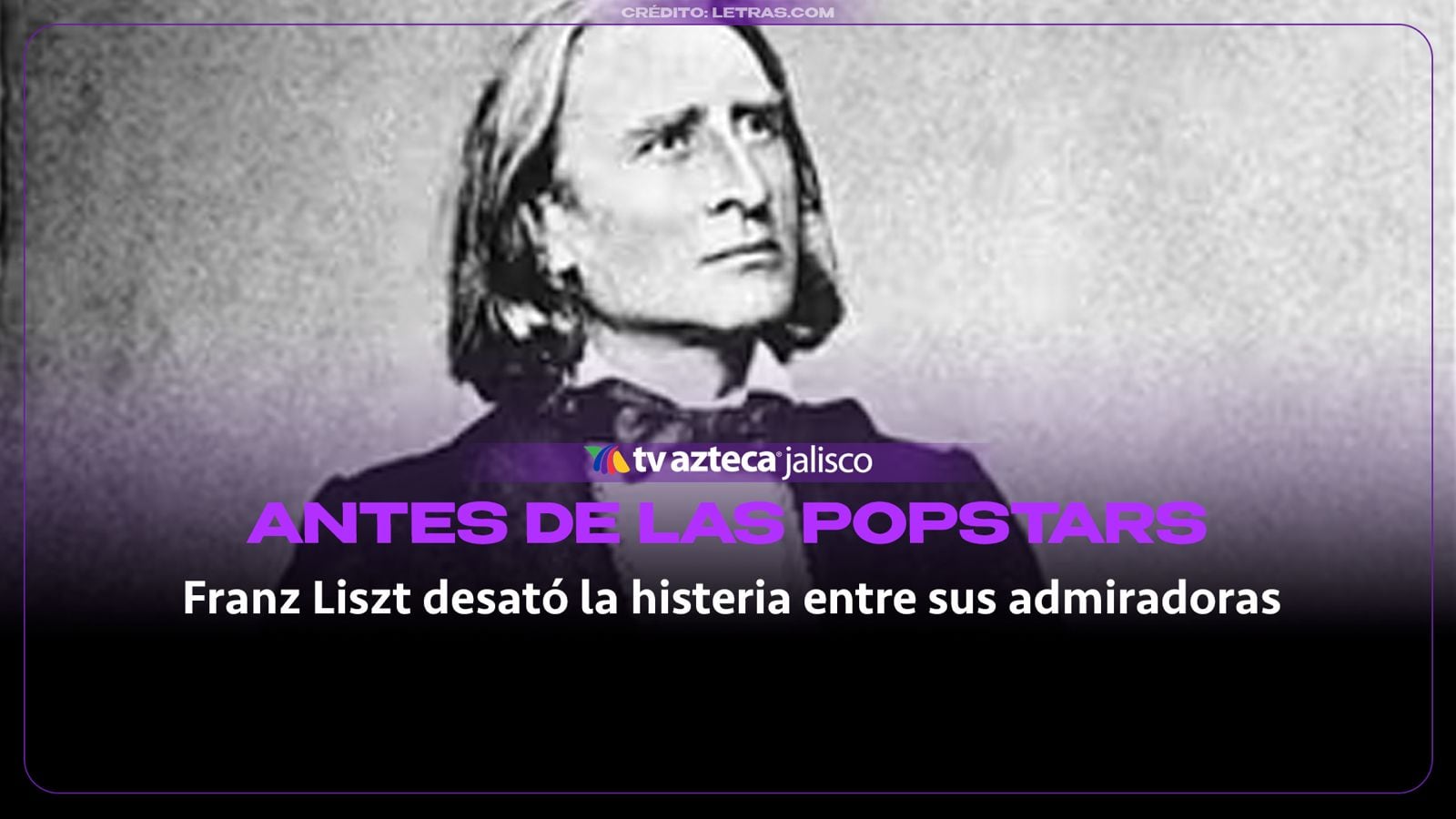 Franz Liszt y la Lisztomanía: el pianista que anticipó el fenómeno de las estrellas pop |VIDEO