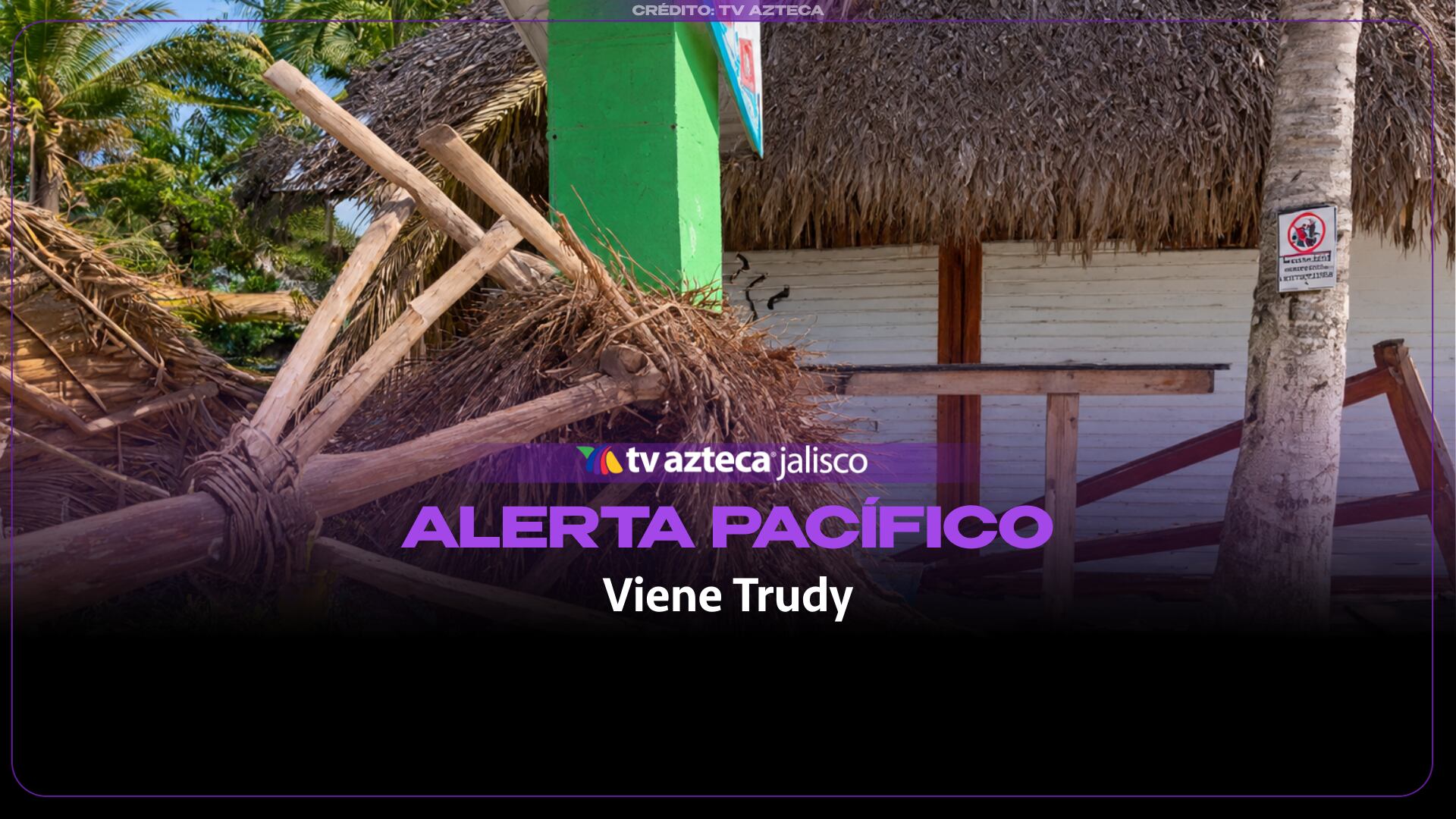 Huracanes paralizan la economía y devastan las playas de San Pancho, Nayarit