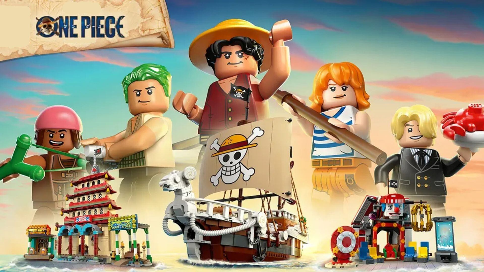 LEGO lanza set de One Piece y así rinde homenaje al Going Merry