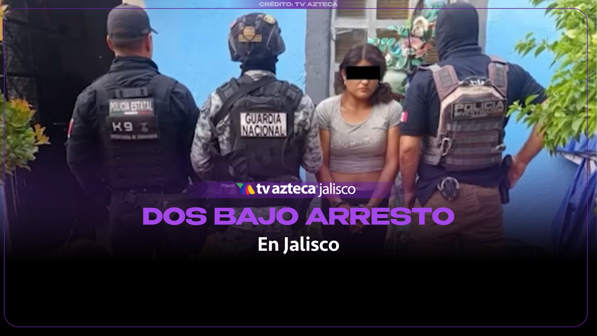 Operativos en Jalisco dejan dos mujeres detenidas