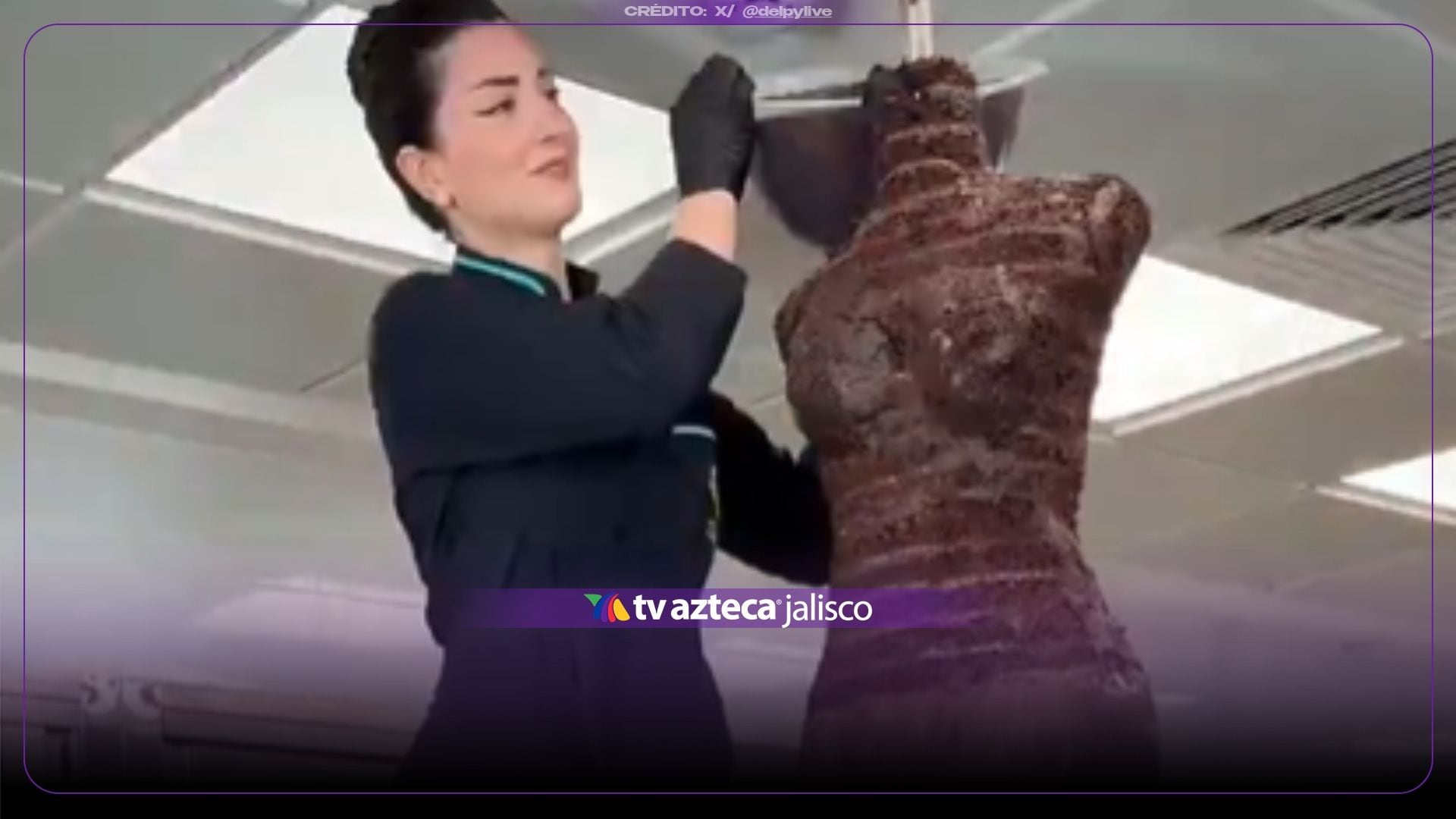 VIDEO: ¡Parece una estatua! Crean un impresionante pastel de Shakira a tamaño real