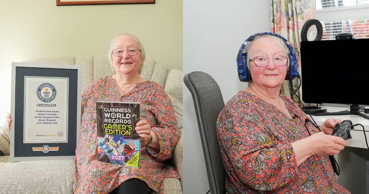 VIDEO: Tiene 78 años y juega Fortnite: abuela rompe récord mundial como streamer