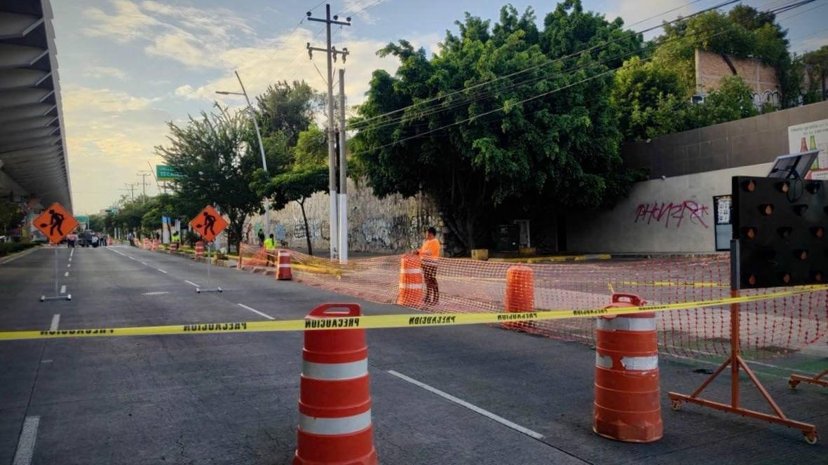 ¿Cuánto tiempo durará? Anuncian cierre de avenida Ávila Camacho en Zapopan