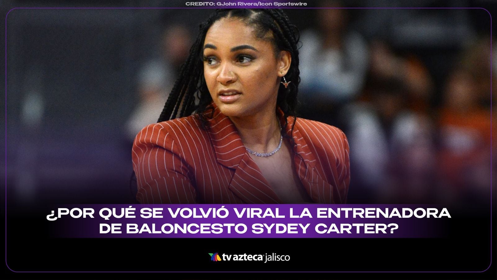 Sydney Carter, la entrenadora de baloncesto y sus looks ICÓNICOS