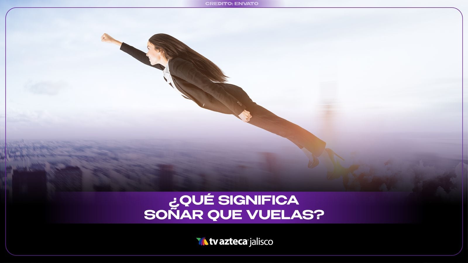 El deseo de encontrar la libertad, este es el significado de volar en un sueño