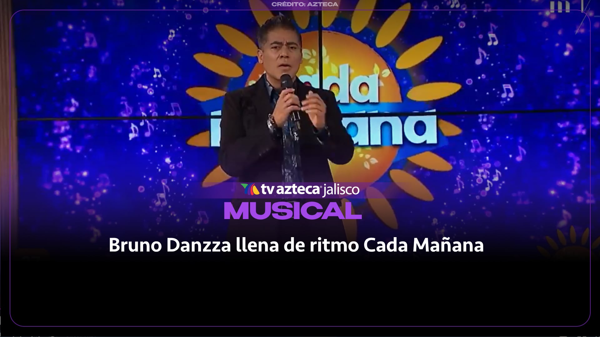 MUSICAL | ¡Bruno Danzza llena de ritmo Cada Mañana! parte II