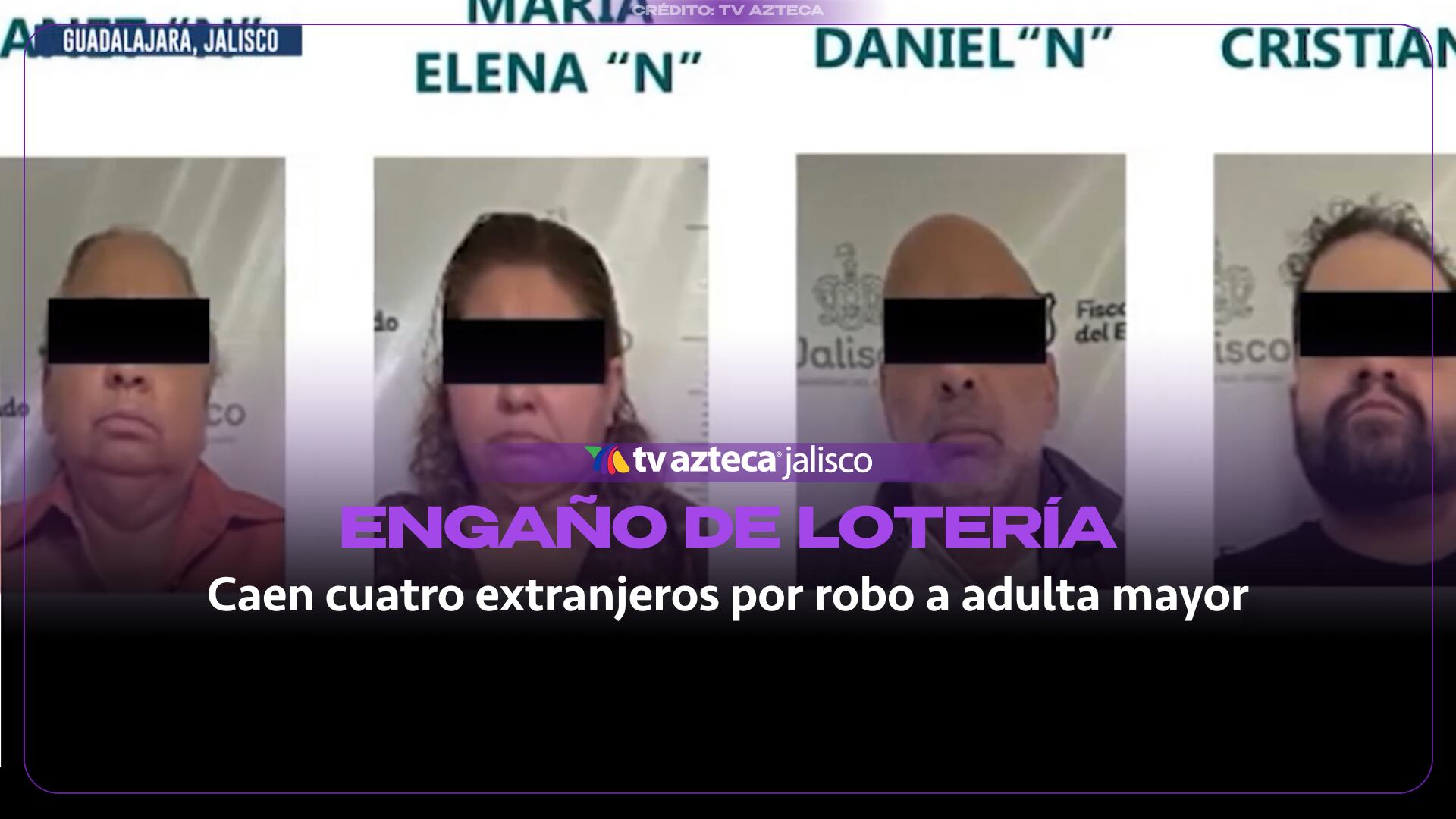 Vinculan a proceso a cuatro colombianos por asaltar a adulta mayor con el engaño del billete de lotería