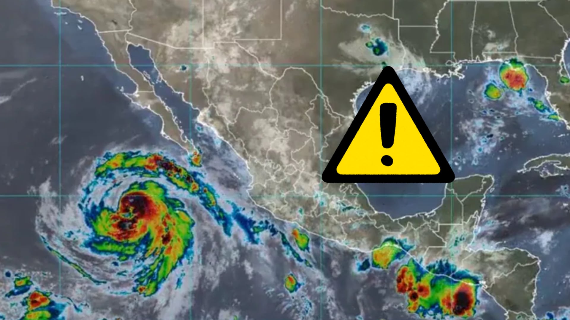 ¿Tormenta tropical Norbert? Conagua vigila desarrollo ciclónico frente a costas de Jalisco