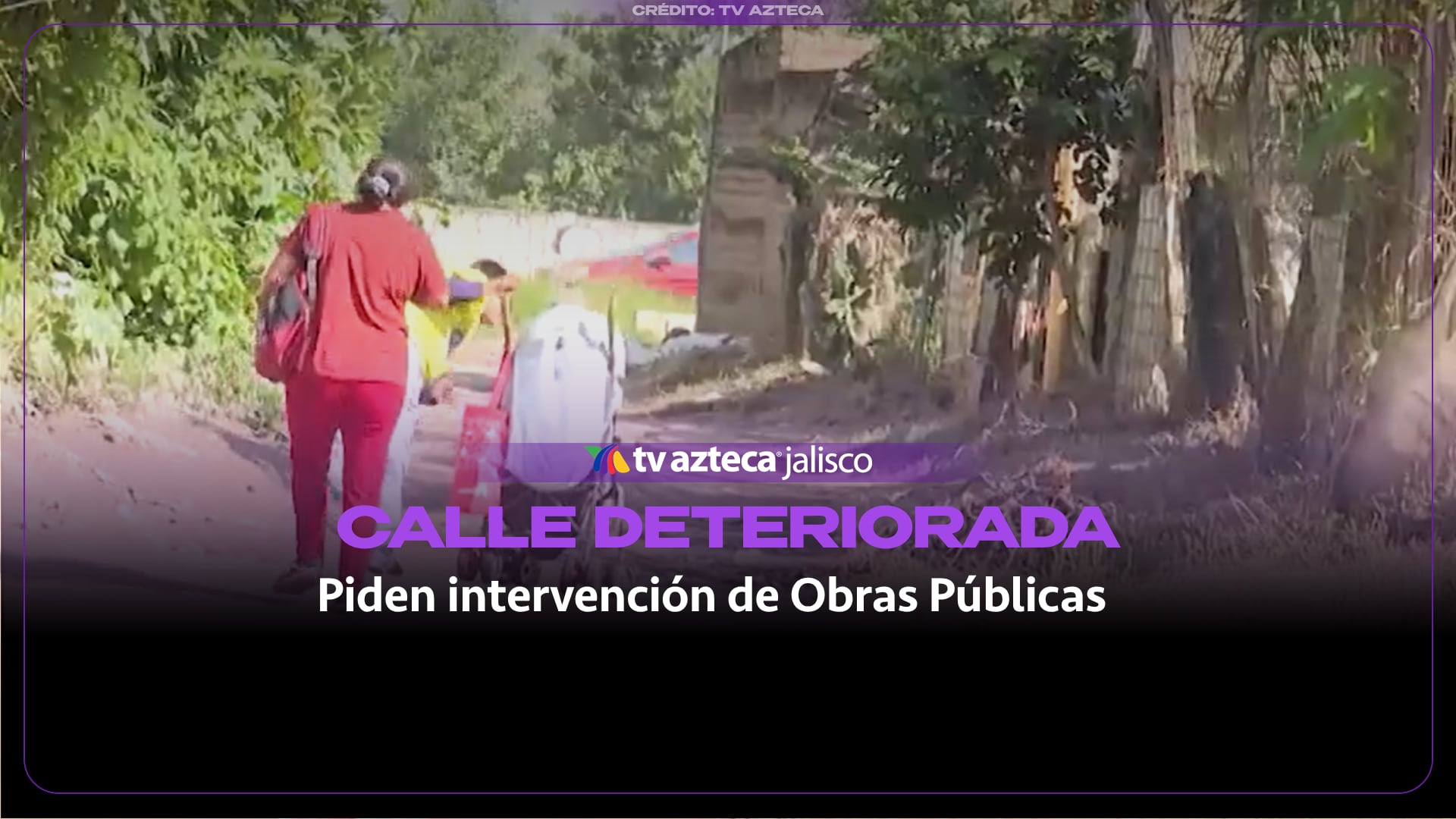 ¡Otra vez con las lluvias! Vecinos denuncian malas condiciones de la calle de Tlaquepaque