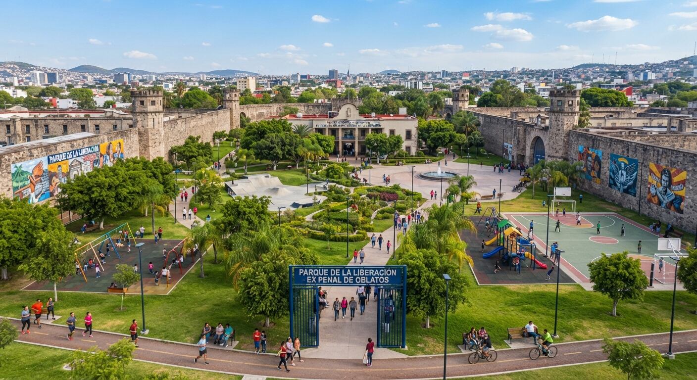  Del antiguo penal a un gran pulmón verde: así cambiará el Parque Ex Penal de Oblatos
