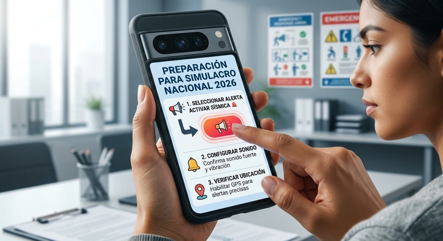 ¡Que no te agarre desprevenido! Así puedes activar la alerta sísmica en tu celular