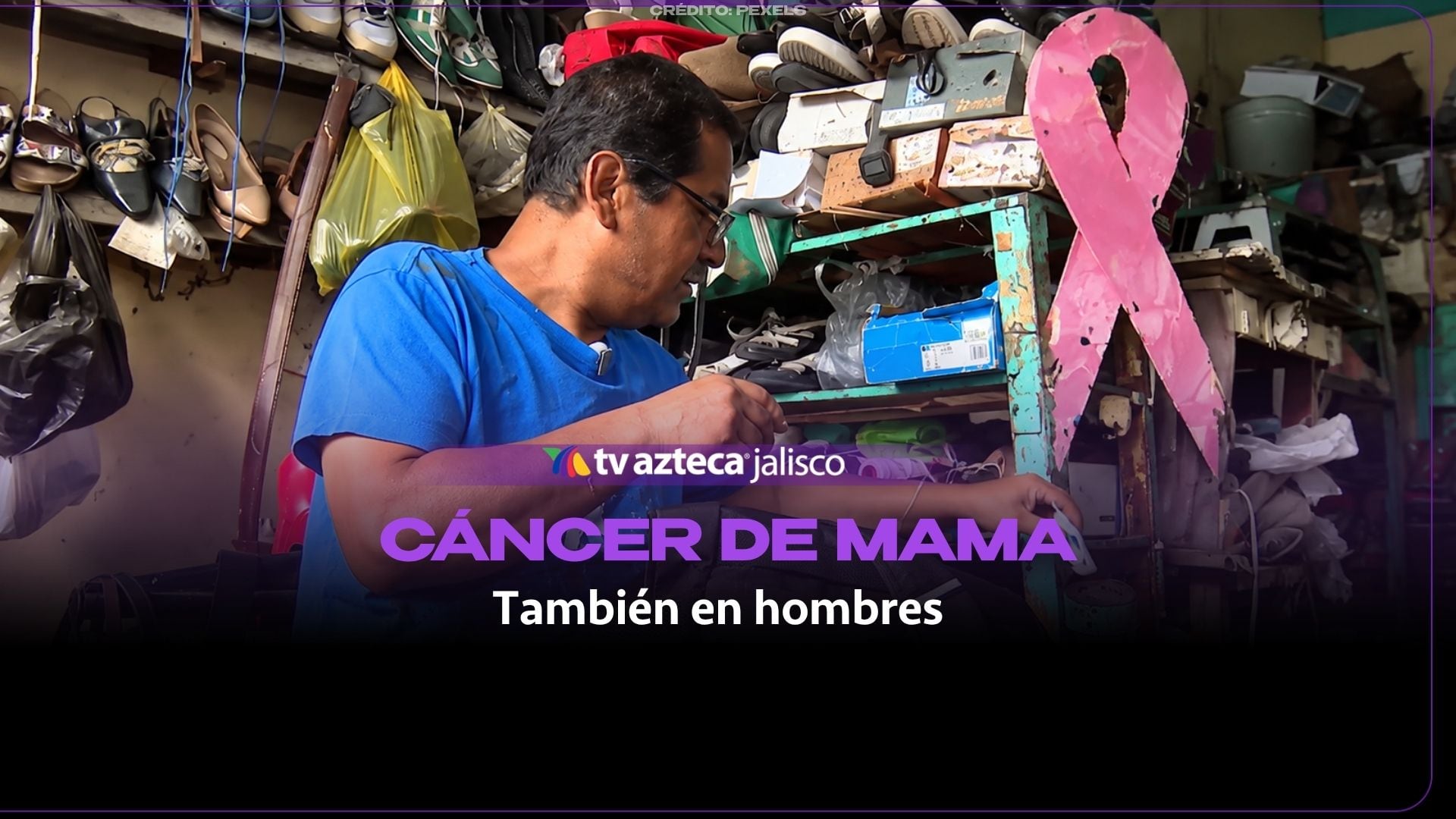 Sintió una bolita en el pecho... la historia de Antonio y su cáncer de mama