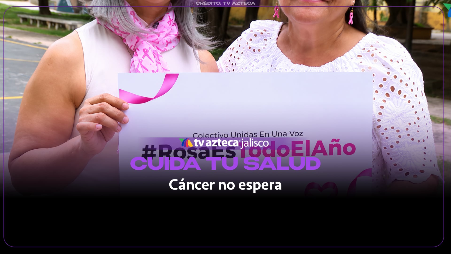 Más allá de octubre: El mensaje de unión de dos sobrevivientes de cáncer de mama.