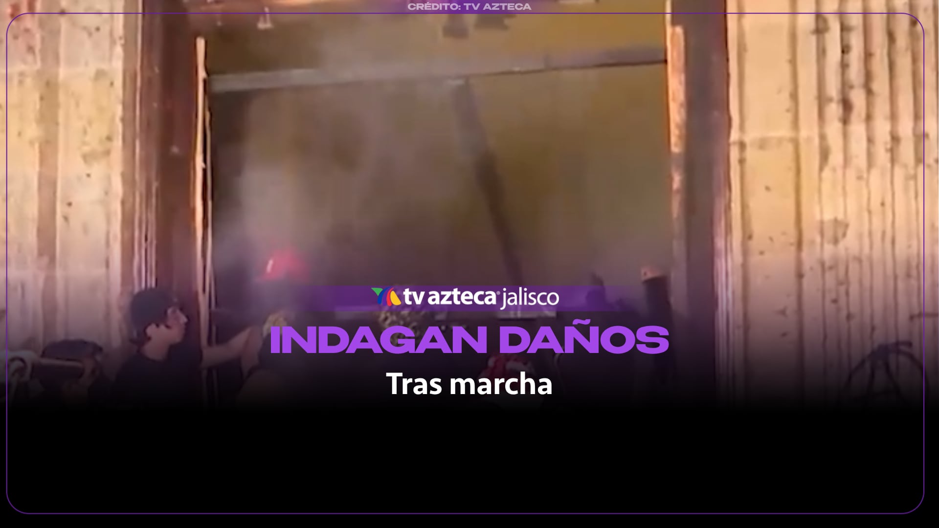 Accidente en Mariano Otero y López Mateos deja un vehículo destrozado y sin rastro del conductor