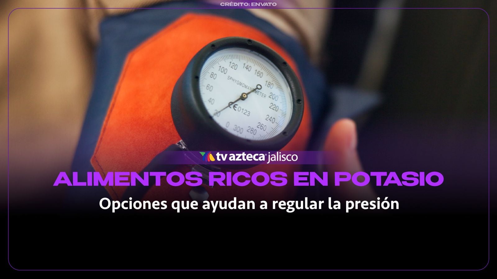 Alimentos ricos en potasio para regular la presión arterial