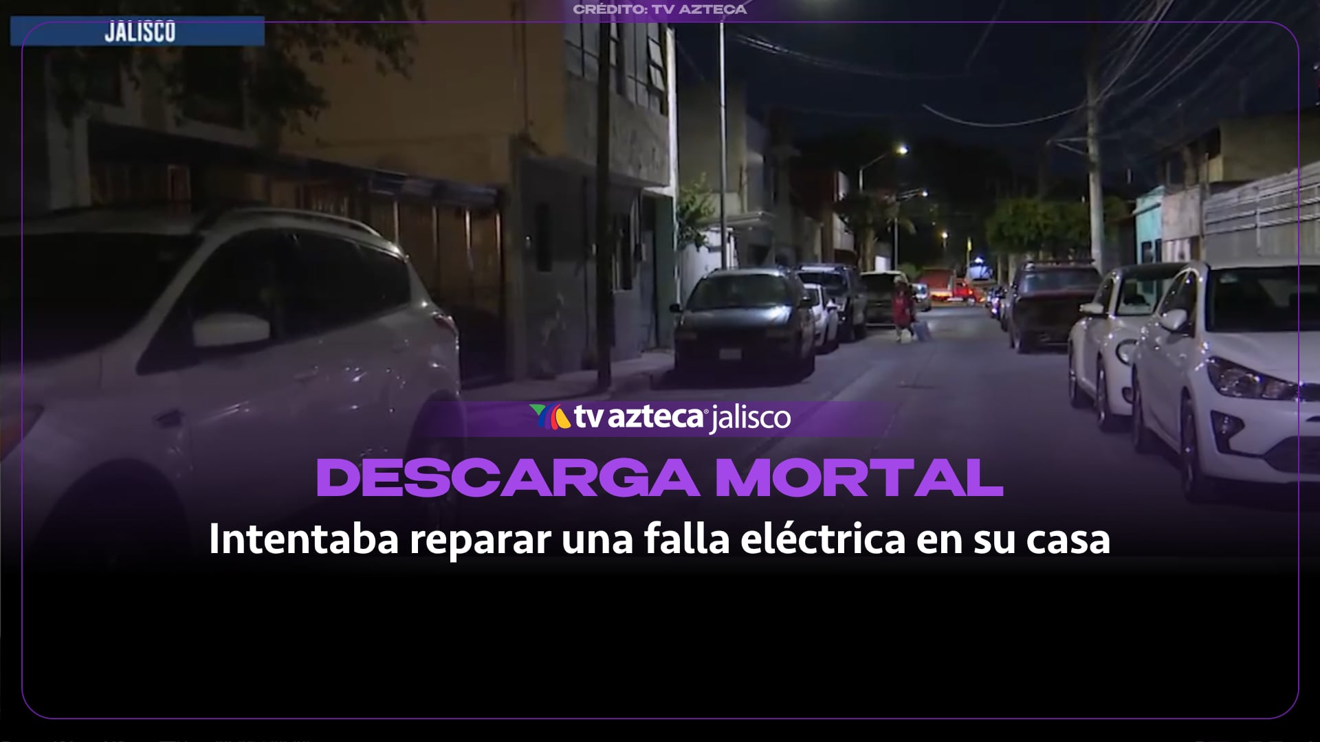 Hombre de 70 años muere por descarga eléctrica al intentar una reparación en Guadalajara