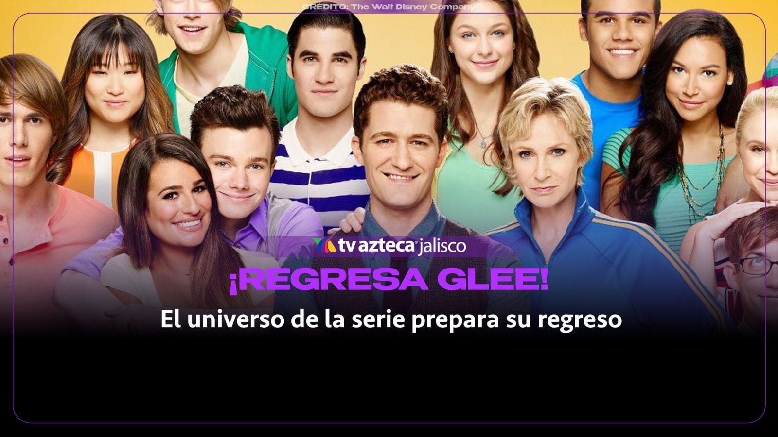 ¡Vuelve Glee! Tendrá una nueva serie tras 11 años fuera de la televisión