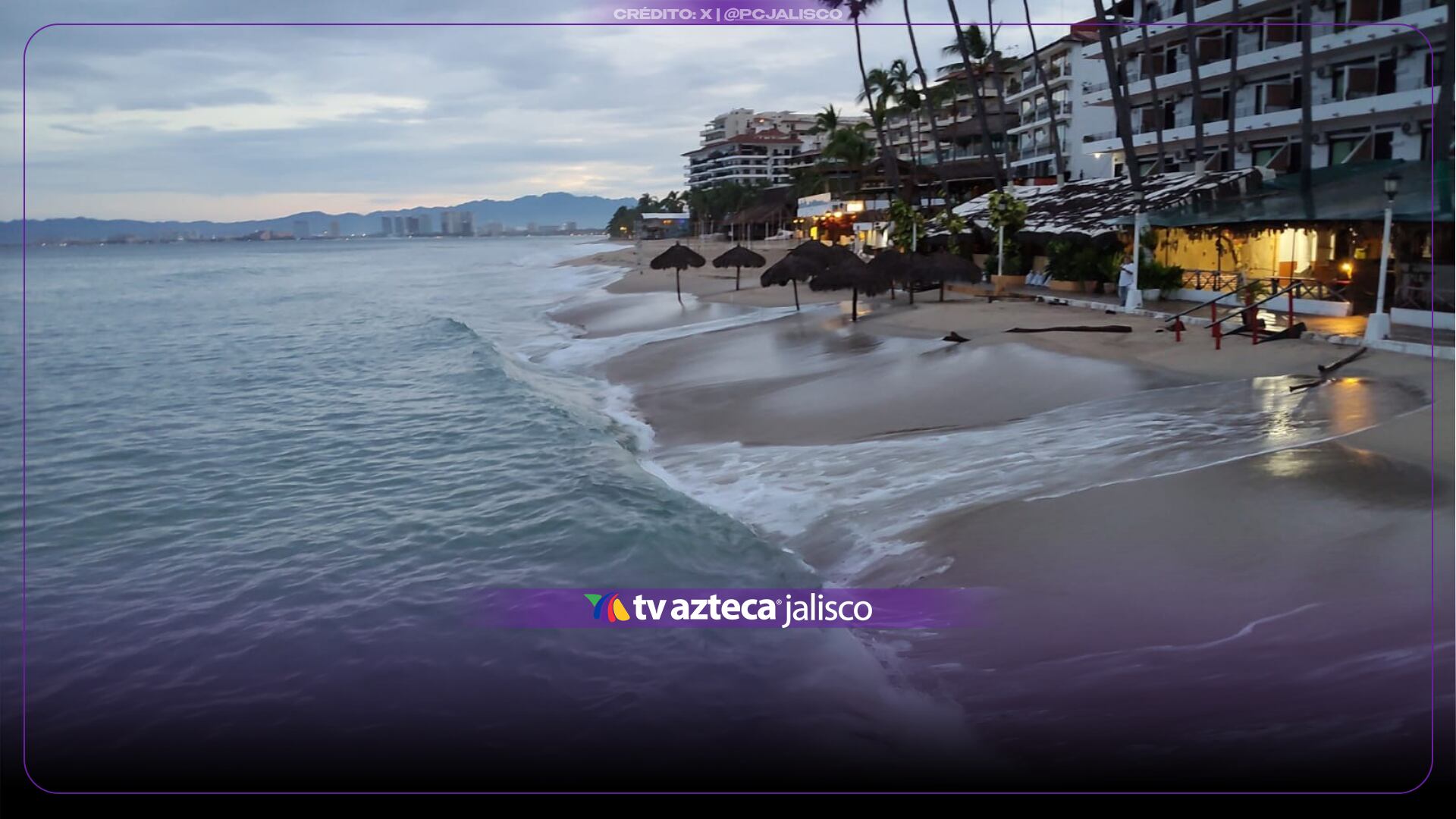 Huracán Simon HOY: baja a categoría 3, pero mantiene en alerta a Jalisco