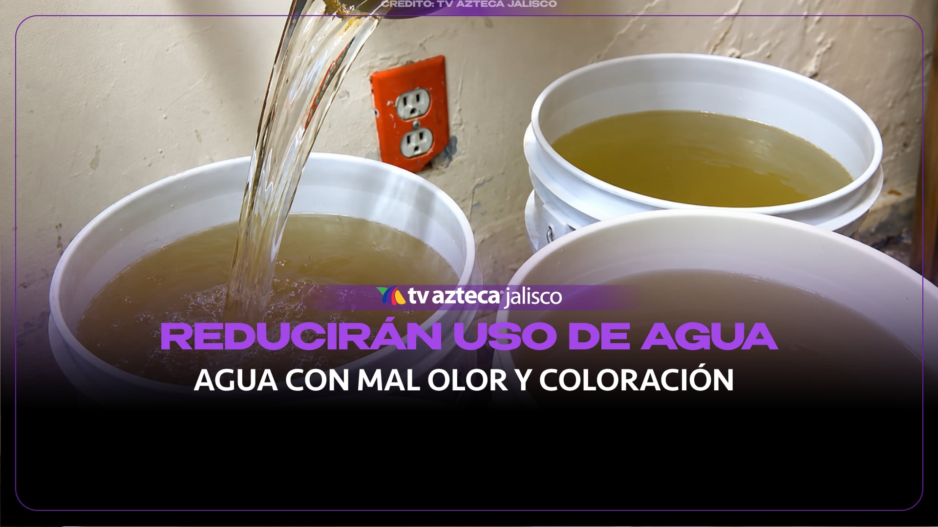 Reducirán uso de agua de Las Pintas ante reportes de mala calidad