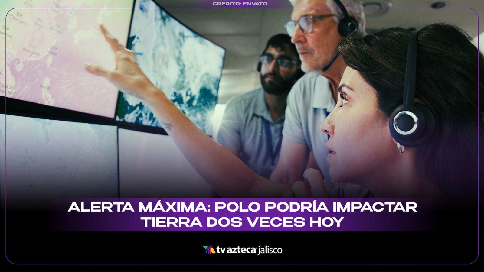 ¡Doblemente peligroso! Huracán Polo categoría 3 tocará tierra hoy; hay alerta en estos estados