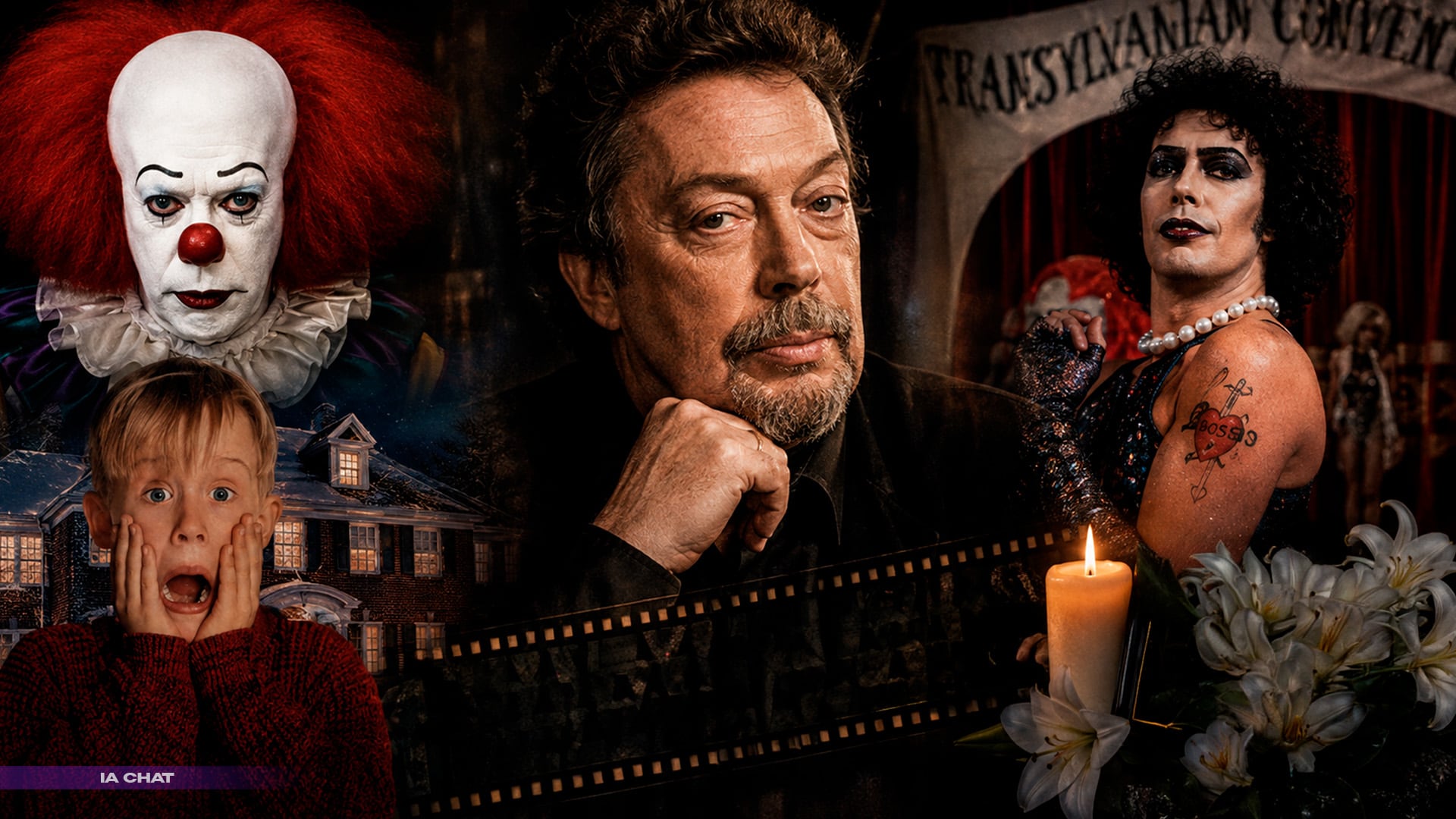 Revelan la causa de muerte de Tim Curry, el inolvidable ‘Pennywise’